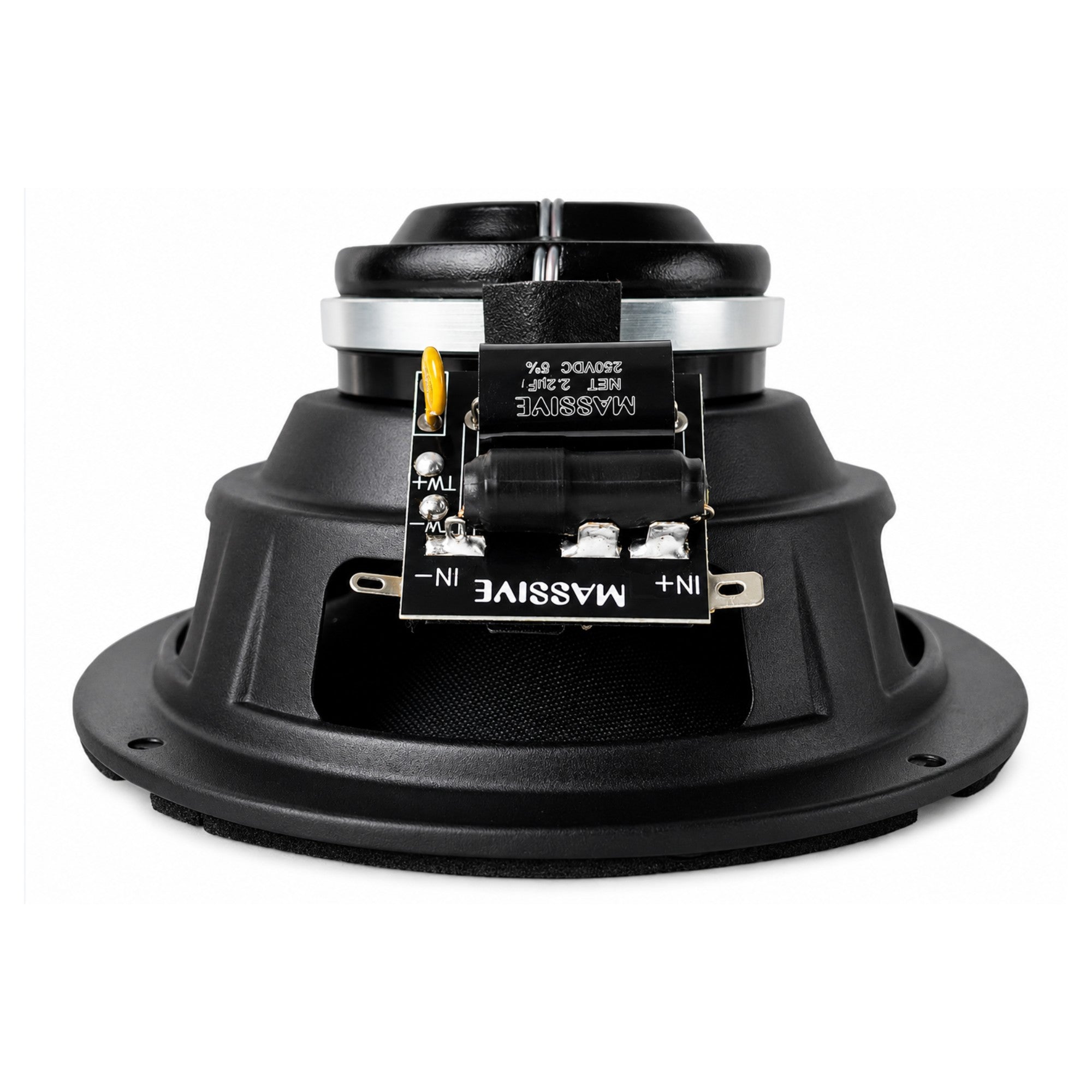 P65NTI - 6.5" 4 Ohm Mid-Bass Pro Audio Coaxial Neodymium Weatherproof Speaker - 140 Watts RMS (SOLD AS EACH)