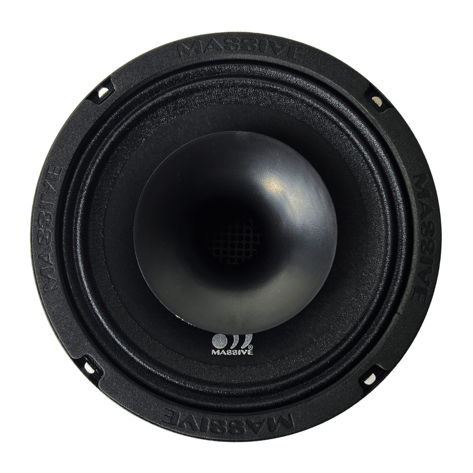 P65Z - 6.5" 4 Ohm Mid-Bass Pro Audio Coaxial Speaker With Grill - 120 Watts RMS (SOLD AS EACH)