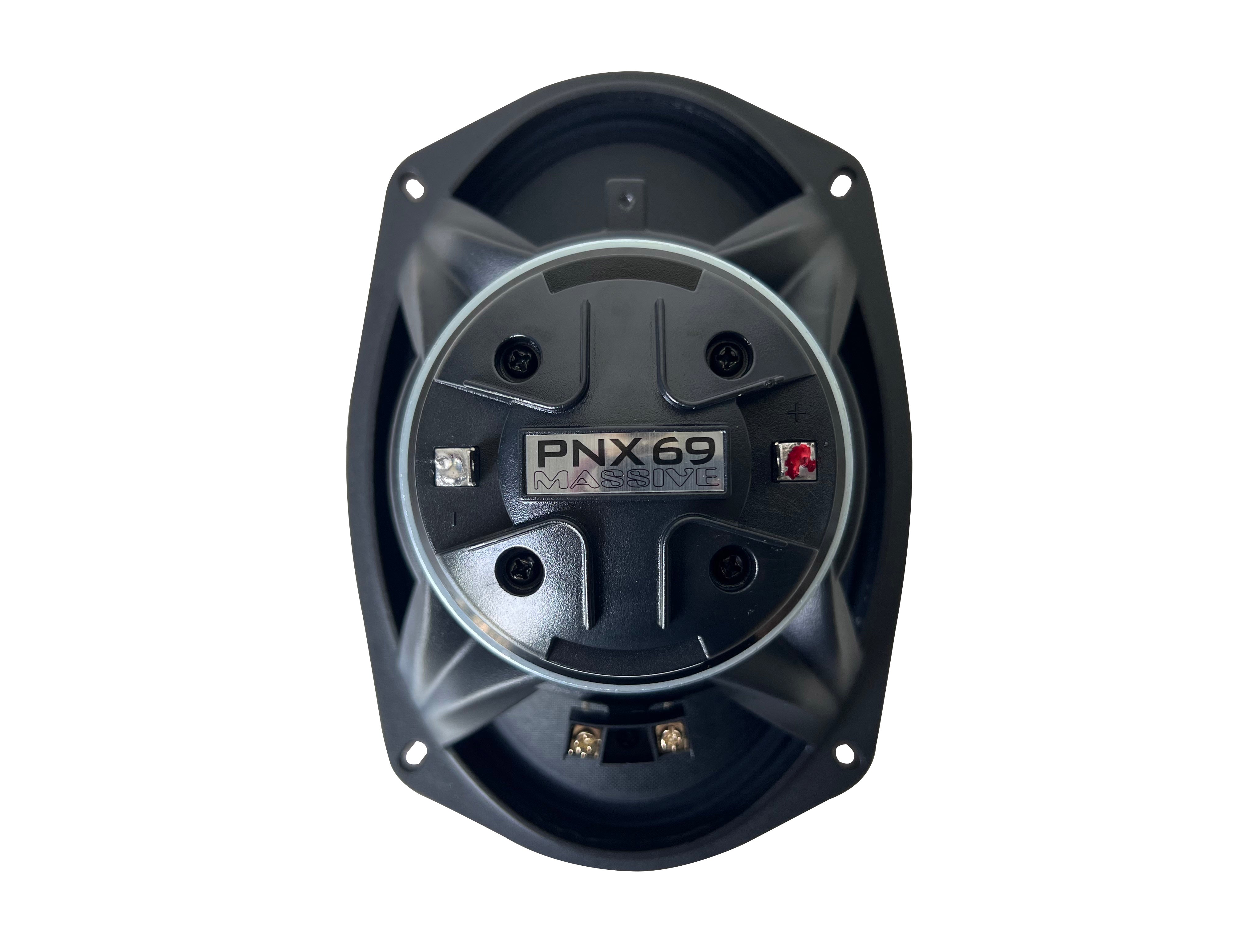 PNX69 | 6x9" 4 Ohm Mid-Range Pro Audio Coaxial Water Resistant Speaker - 180 Watts RMS