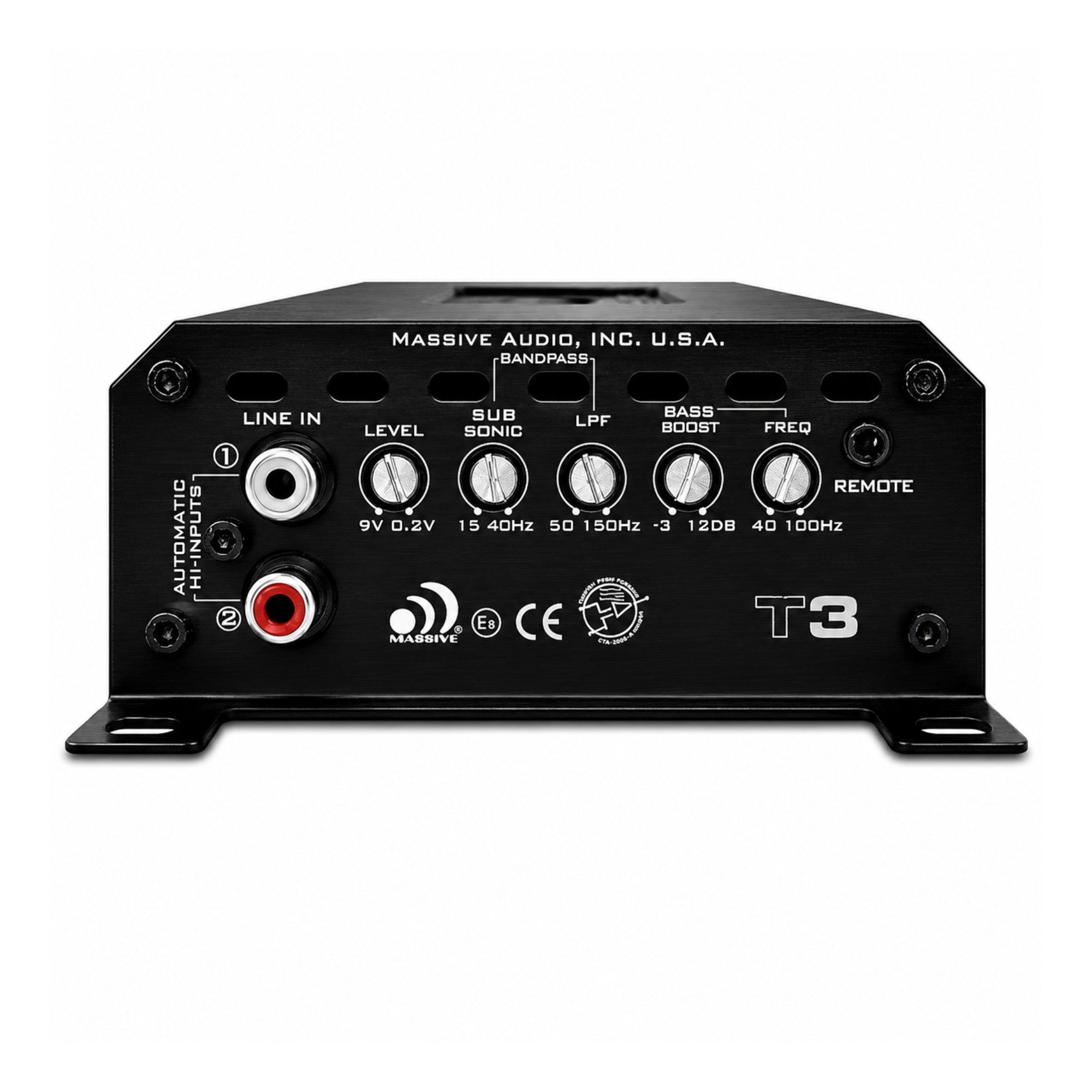 T3 - 1400 Watts 1 RMS @ 1 Ohm Mono Block Marine Amplifier