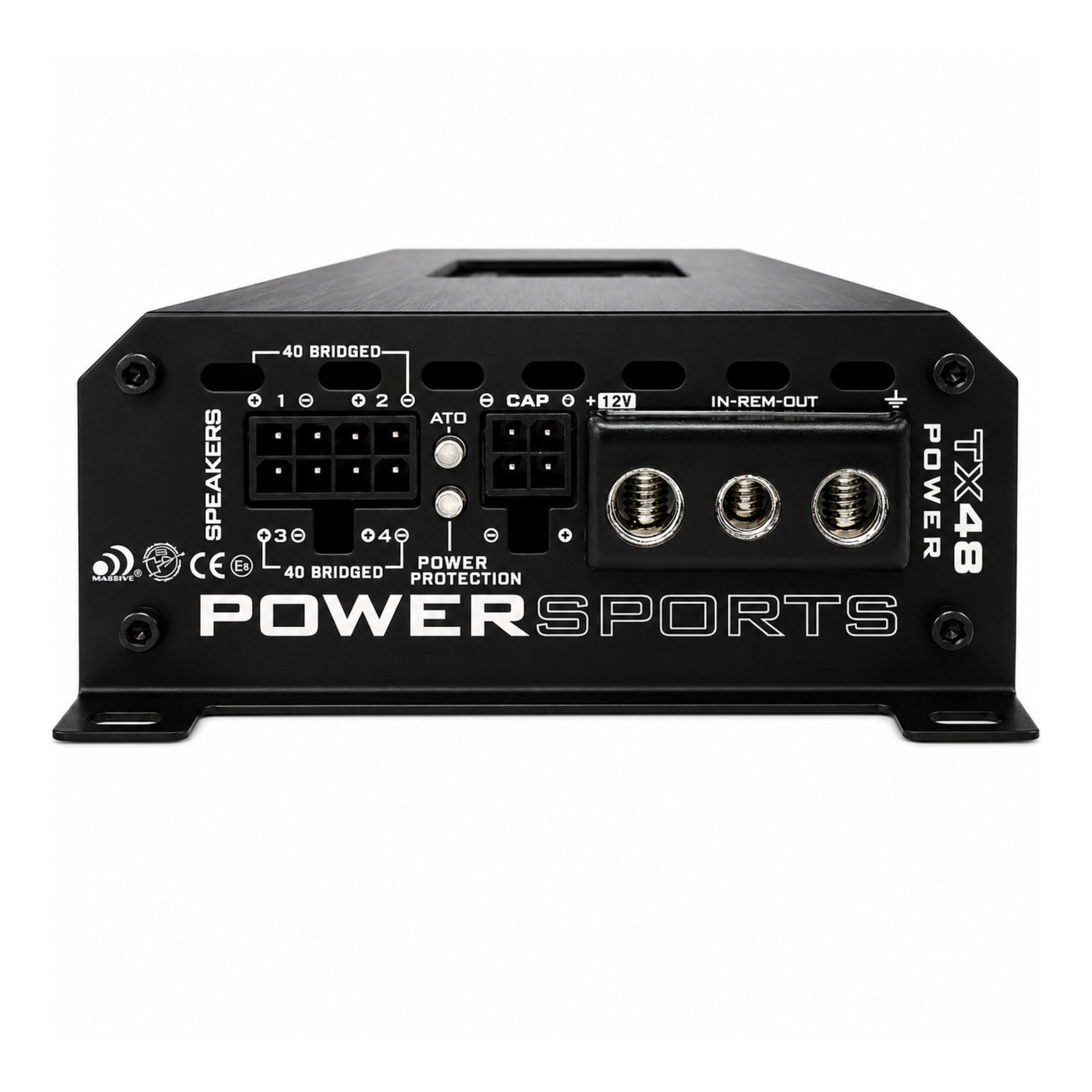 TX48 - 200 Watts x 4 @ 4 Ohm RMS 4 Channel Bluetooth Marine Amplifier