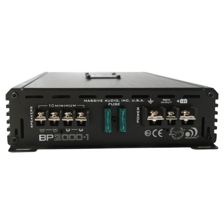 BP2000.1 V2 - 1000 WATTS RMS X 1 @ 1 OHM DIGITAL MONO AMPLIFIER