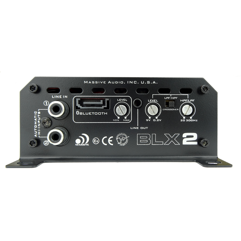 BLX2 - 120 Watts X 2 RMS @ 4 Ohm Full Range Bluetooth Amplifier
