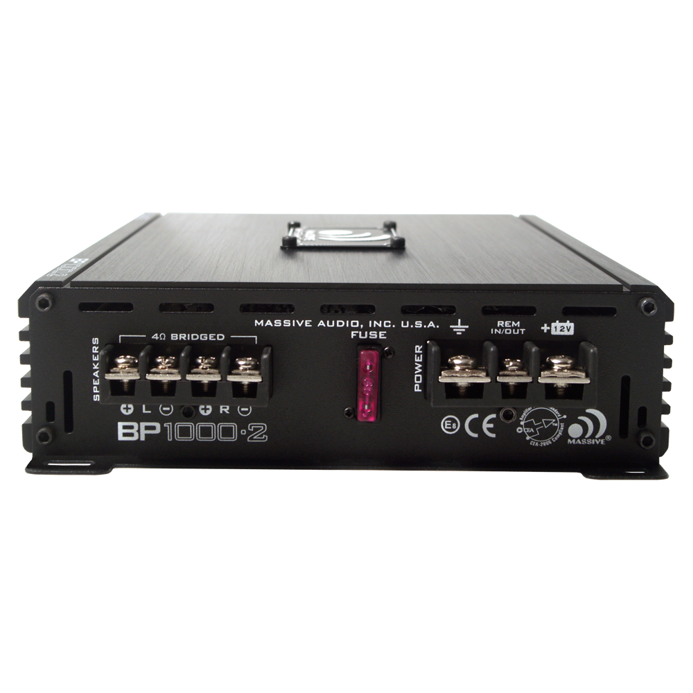 BP1000.2 - 160 Watts RMS x 2 @ 4 Ohm 2 Channel Amplifier