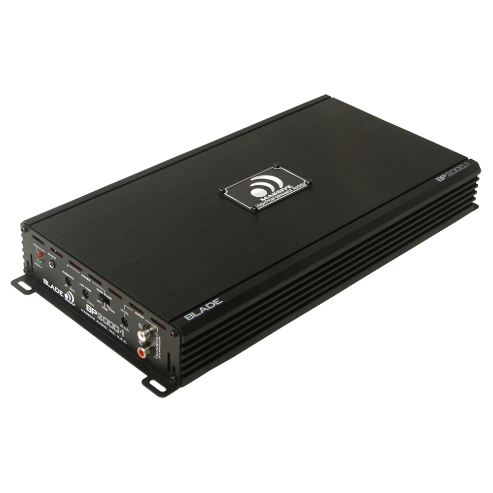 BP2000.1 - 1000 Watts RMS x 1 @ 1 Ohm Digital Mono Amplifier