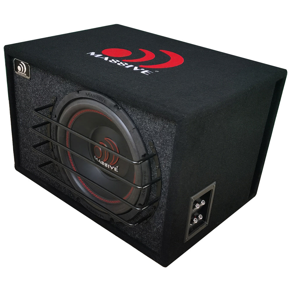 BT12 - 12" Pre-Loaded 300 Watt RMS 2-Ohm Subwoofer in Ported Enclosure