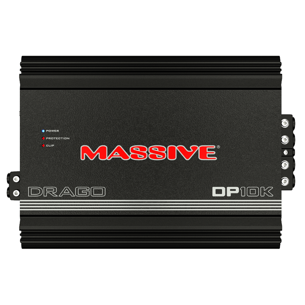 DP10K - 5,000 Watts RMS / 10,000 Watts MAX @ 1 Ohm Mono Block Amplifier