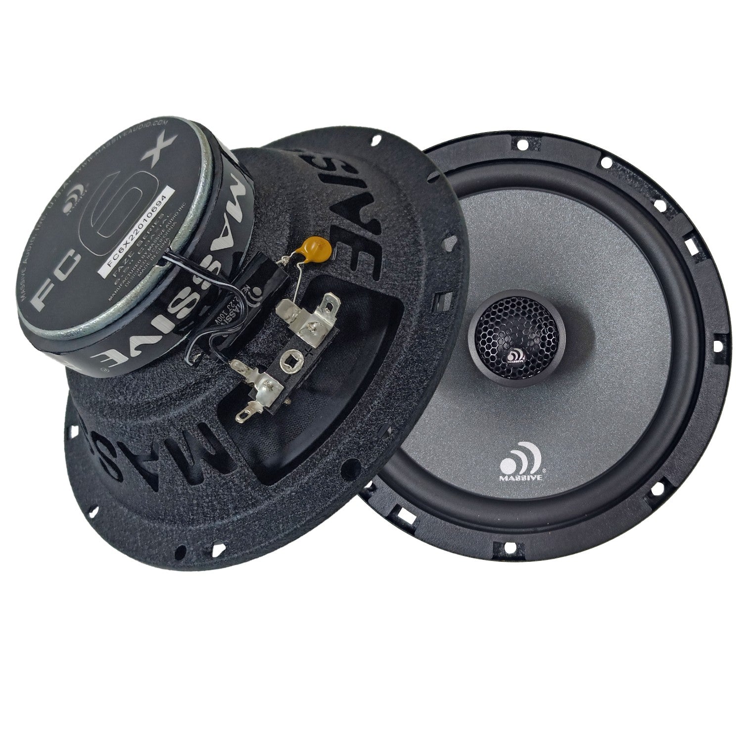 FC6X - 6.5" 75 Watts RMS Coaxial Speakers