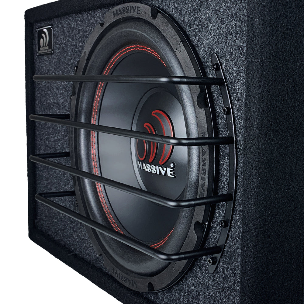 GRILL10 - 10" Deep Anodized Steel Protective Subwoofer Grill