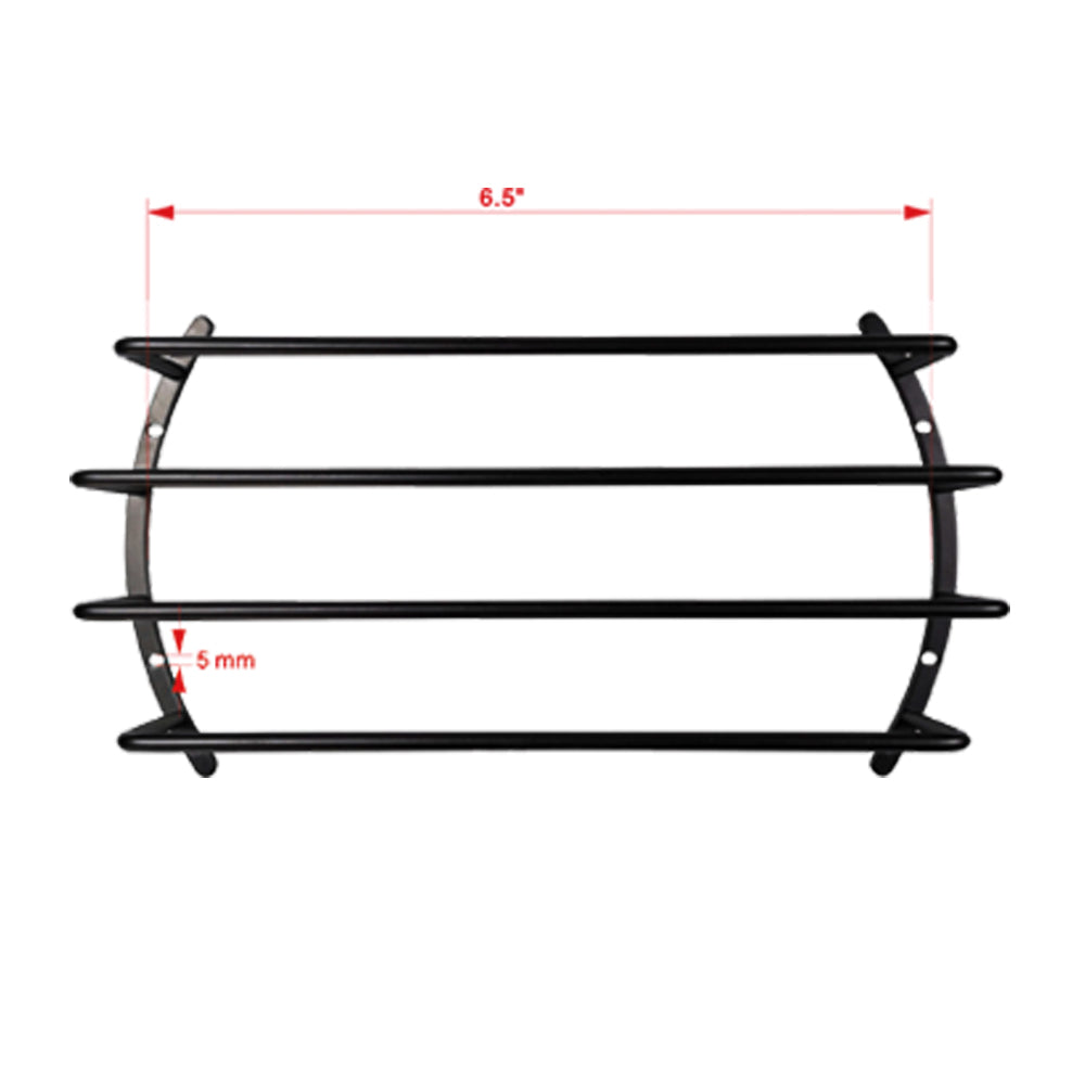 GRILL6 - 6.5" Deep Anodized Steel Protective Subwoofer Grill