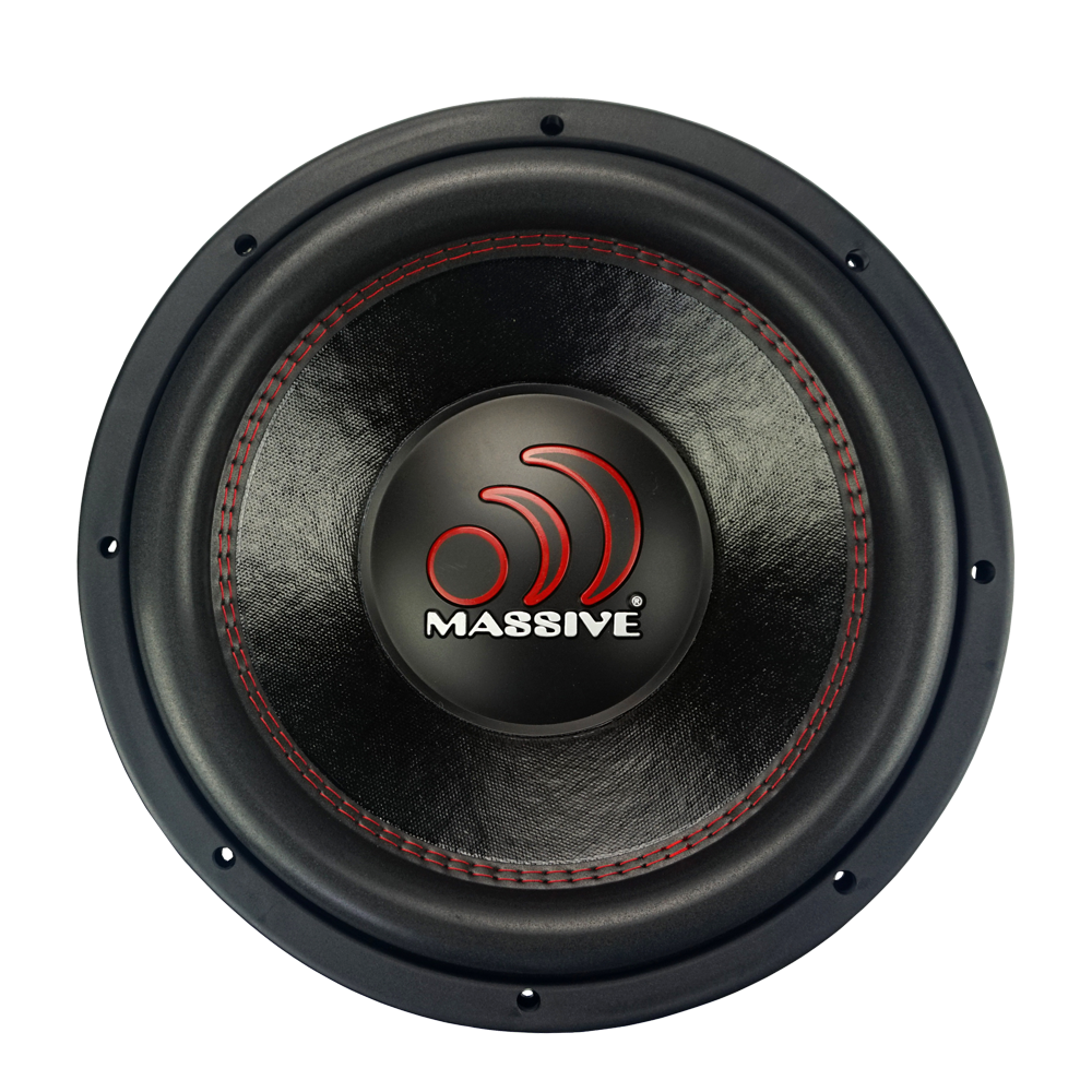 GTX124R - 12" 1000 Watts RMS Dual 4 Ohm Subwoofer