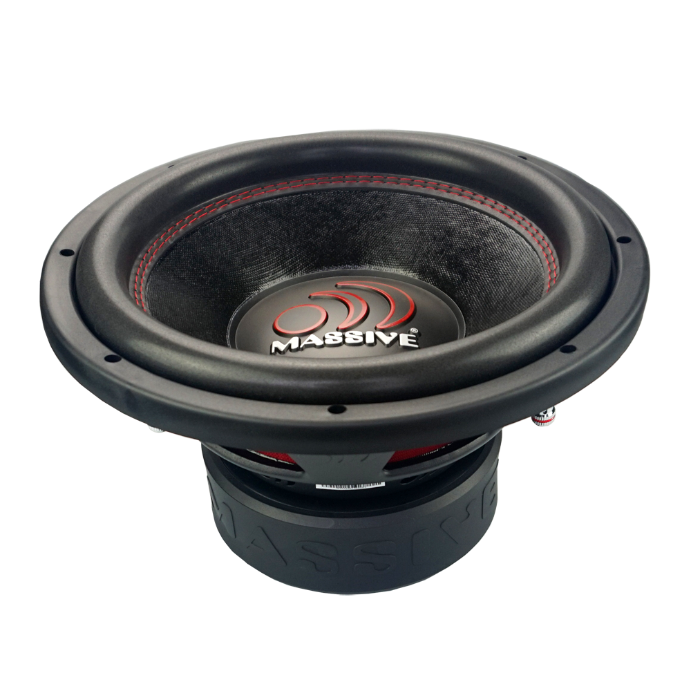 GTX124R - 12" 1000 Watts RMS Dual 4 Ohm Subwoofer