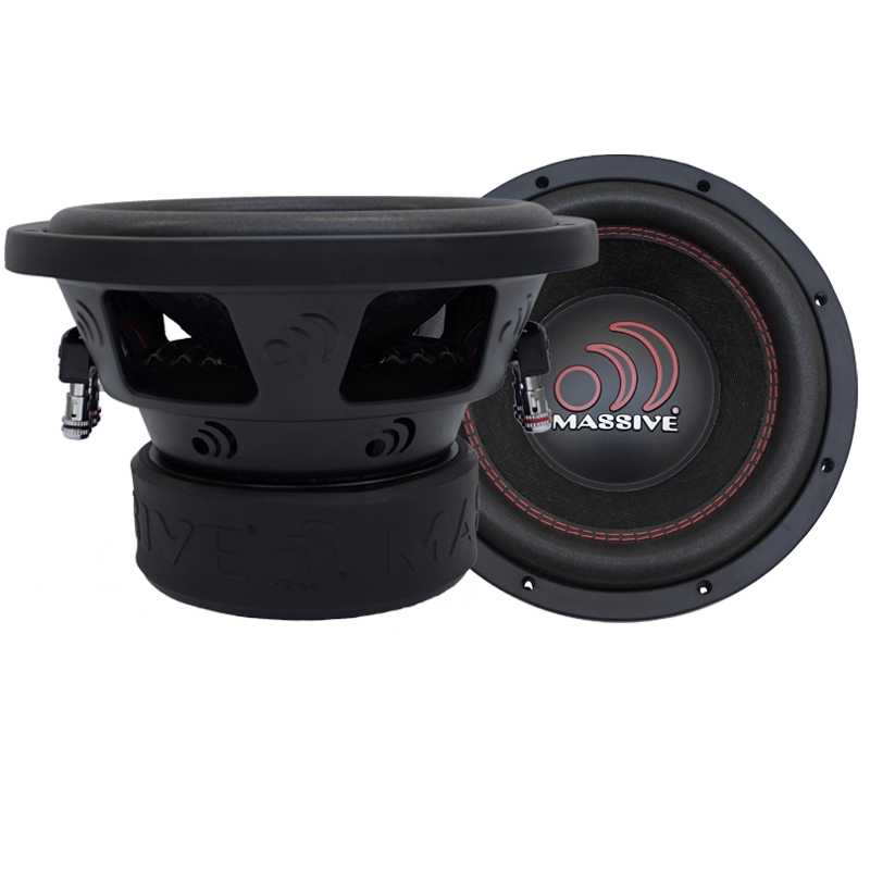 Massive Audio Gtx84 8 400 Watts Rms Dual 4 Ohm Subwoofer