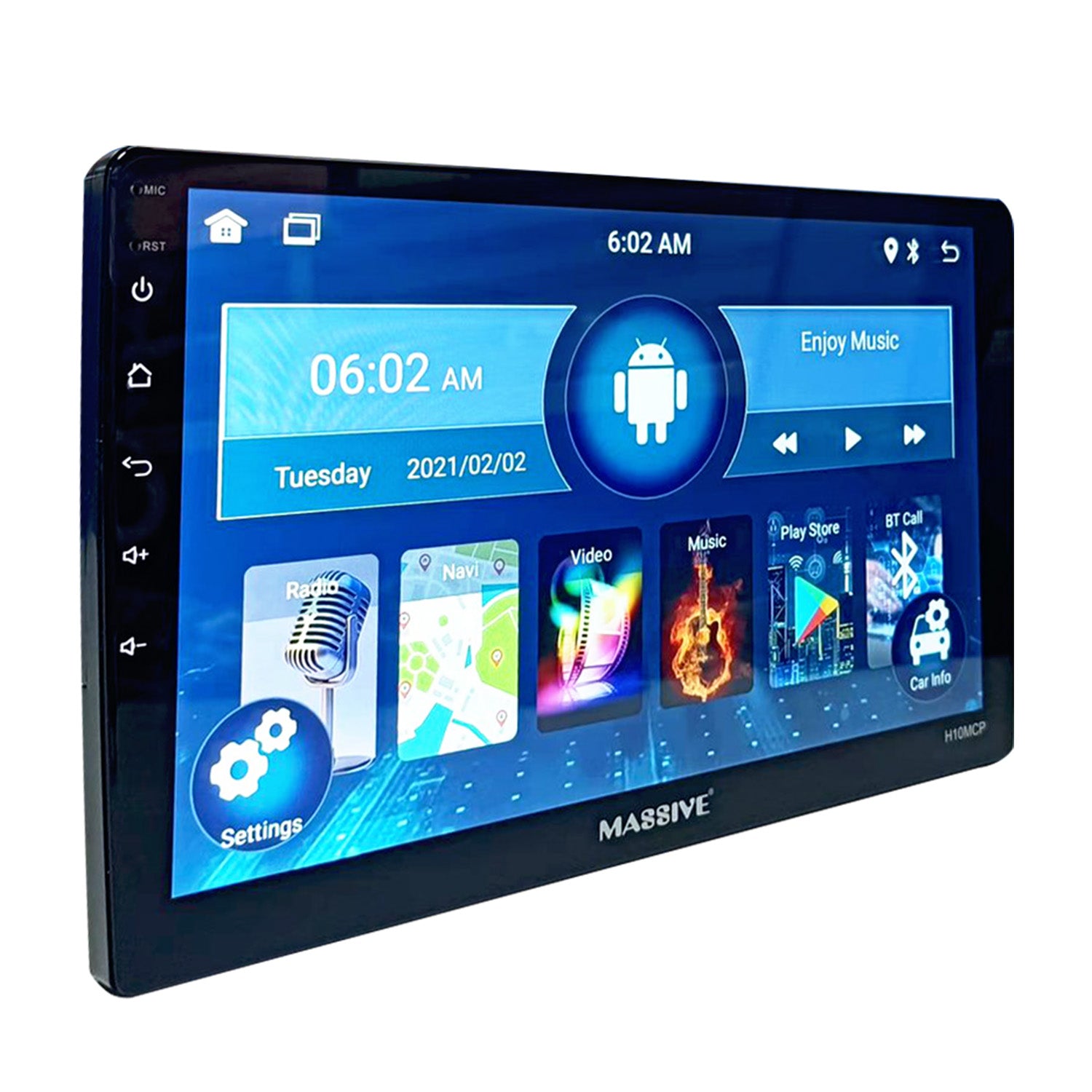 H10MCP - 10" VIDEO HEAD UNIT | CarPlay, Android, Apple Mobile, Bluetooth, Radio, Camera