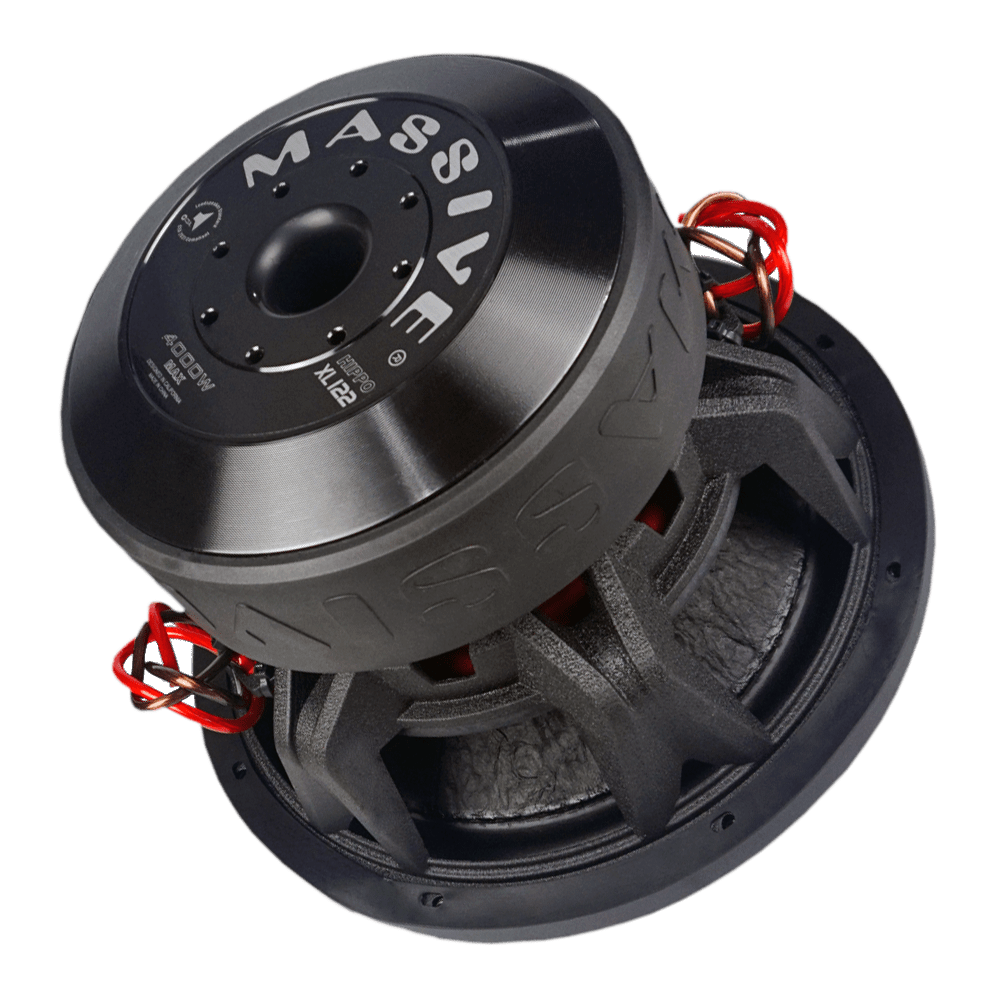 ligegyldighed Interconnect Vise dig HIPPOXL122 - 12 inch Subwoofer | 2000 Watts RMS Dual 2 Ohm 3" V.C. Mega