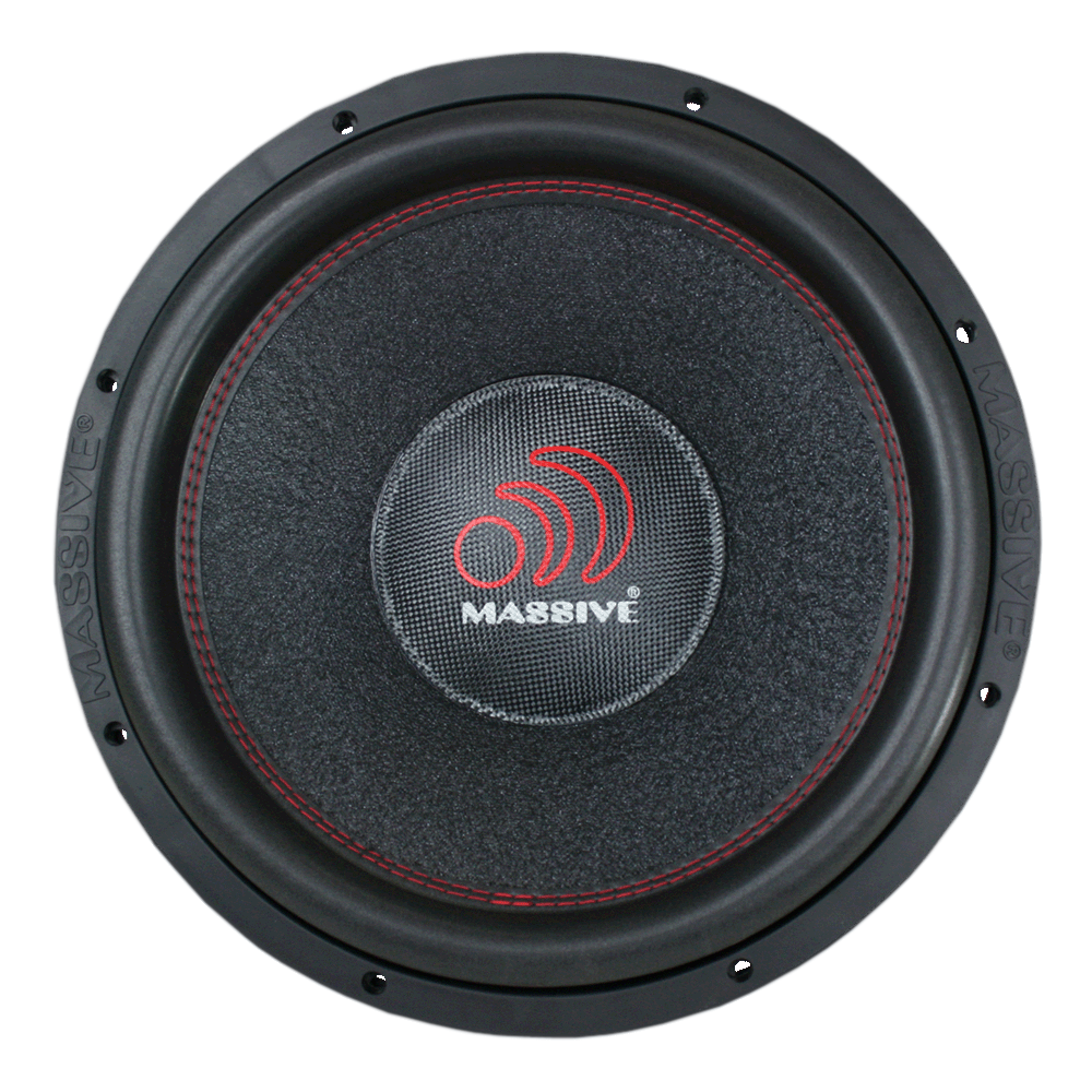 HIPPOXL122R - 12" 3000 Watts RMS Dual 2 Ohm 4" V.C. Mega Subwoofer