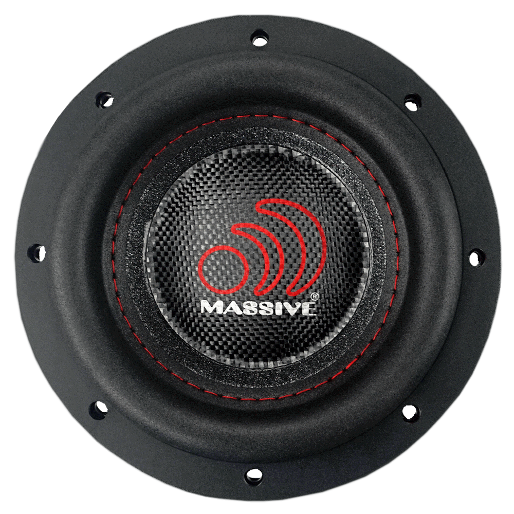 HIPPOXL64 - 6" 300 Watts RMS Dual 4 Ohm Subwoofer