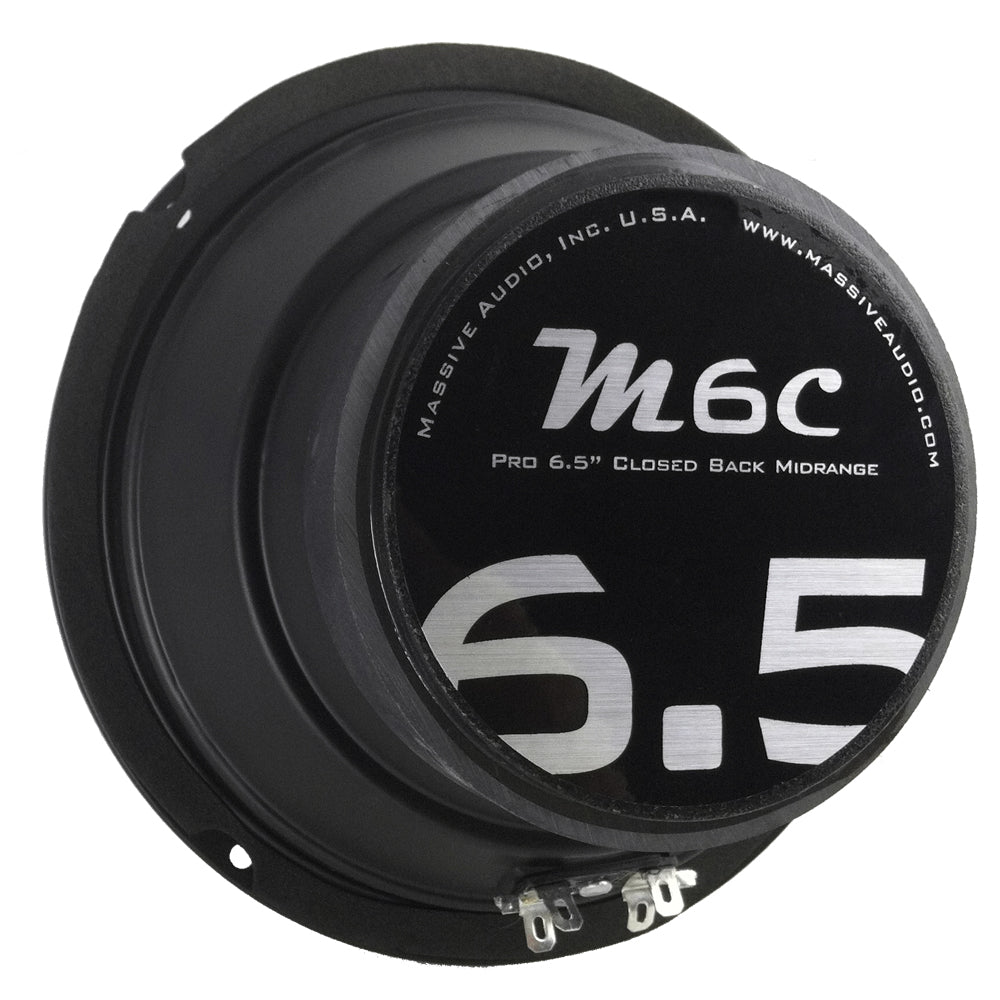 M6C - 6.5" 70 Watt 8 Ohm Mid-Range Closed Back Speaker