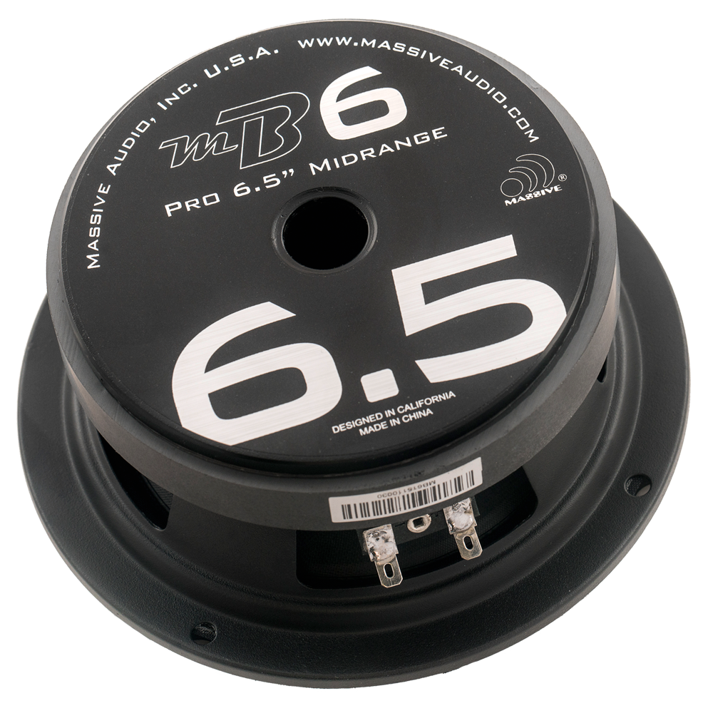 MB6 - 6.5" 150 Watt 4 Ohm Mid-Bass Speaker