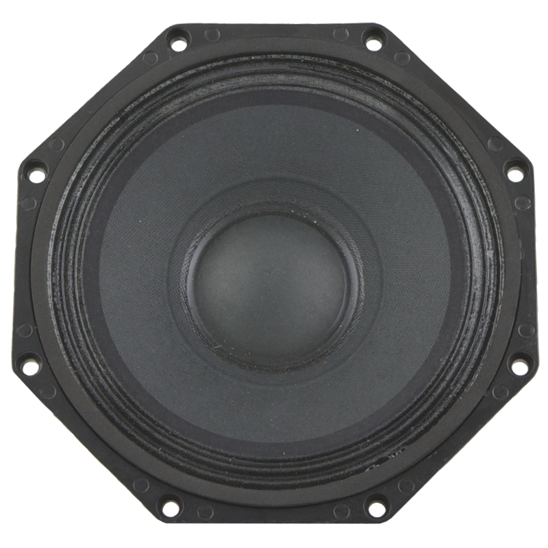 MC8II - 8"" 200 Watt 8 Ohm Mid-Range Speaker Cast Basket