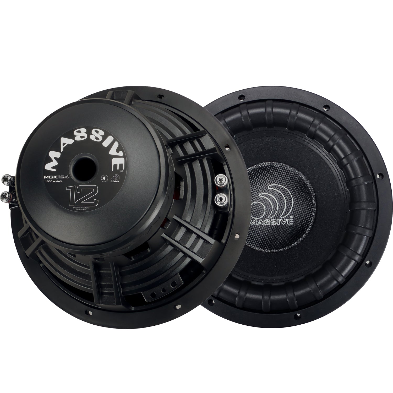 MGK124 - 12" 750 Watts RMS Dual 4 Ohm Subwoofer