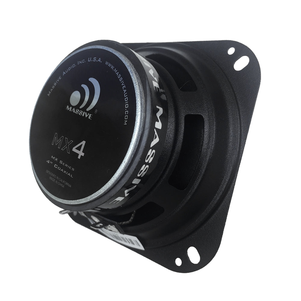 MX4 - 4" 2-Way 40 Watts RMS Coaxial Speakers