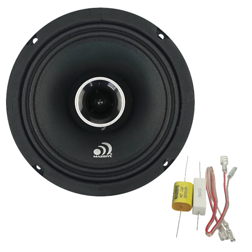 P65X - 6.5" 2-Way 120 Watts RMS Coaxial Pro Audio Speakers