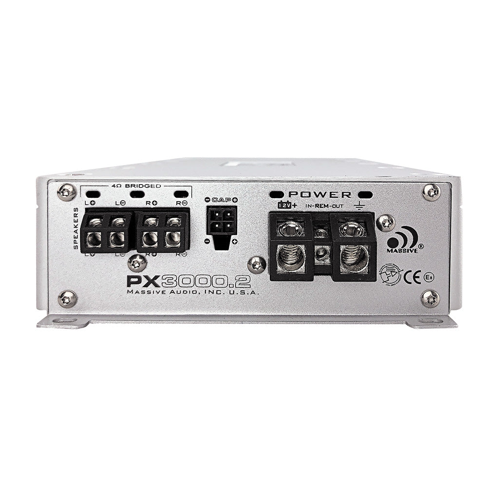 PX3000.2 - 500 Watts RMS x 2 @ 4 Ohm 2 Channel Amplifier