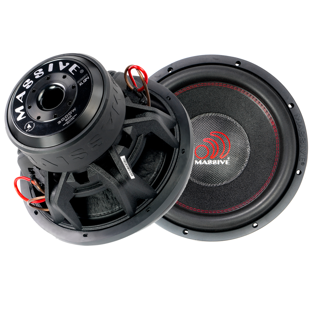 SUMMOXL124 - 12" 1500 Watts RMS Dual 4 Ohm Subwoofer