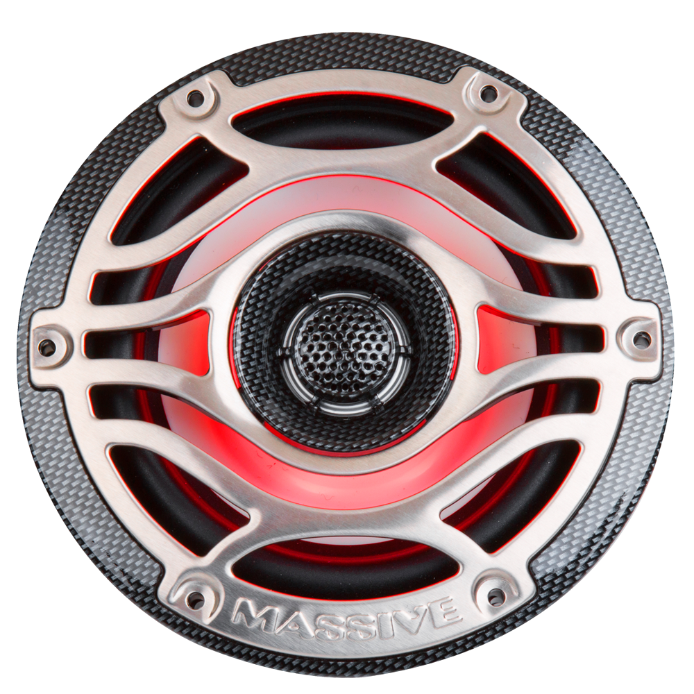 Massive Audio T65s 6.5 inch Marine Grade Speakers
