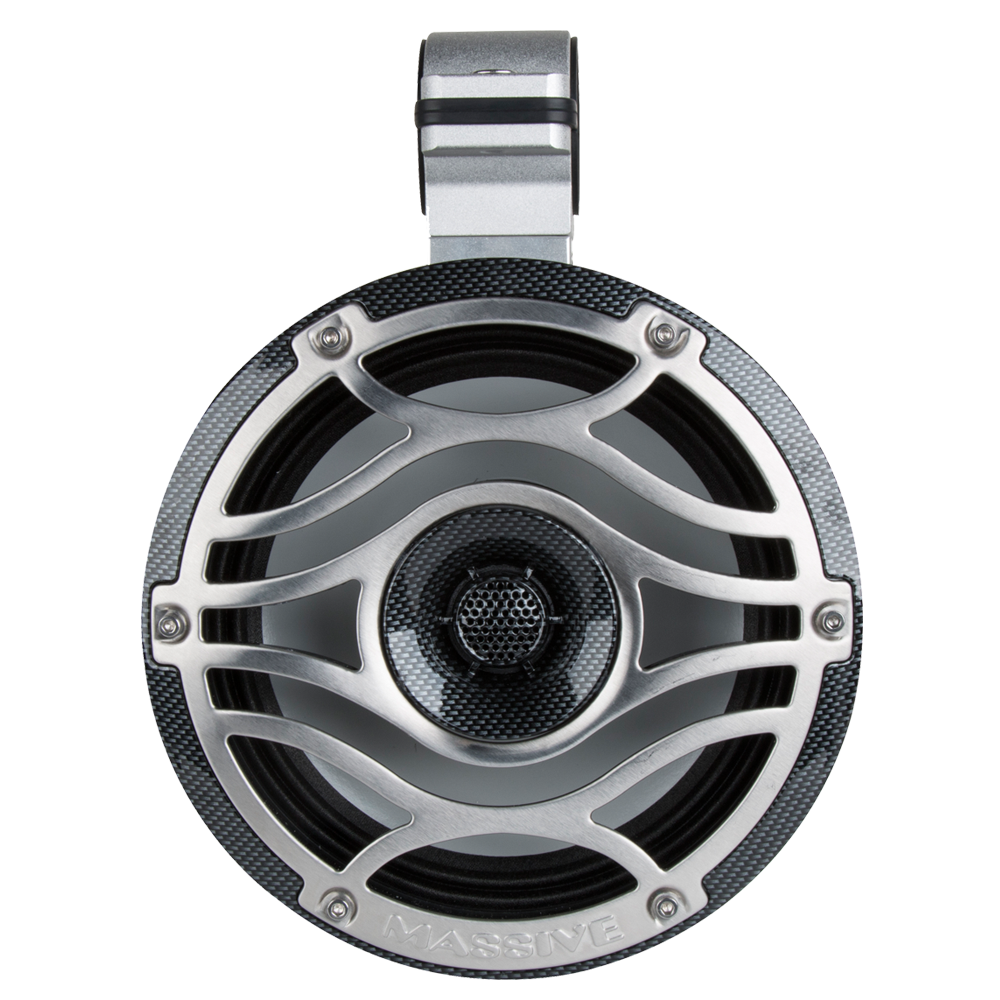 T65C - 6.5" 200 Watts Marine Tower Can Coaxial LED Speakers